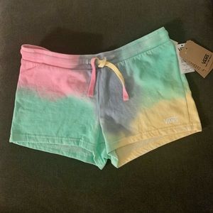 VANS Tie Dyed Shorts Women’s - NWT
